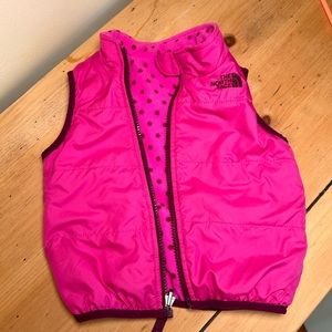 The North Face Girls Reversible Puffer Vest